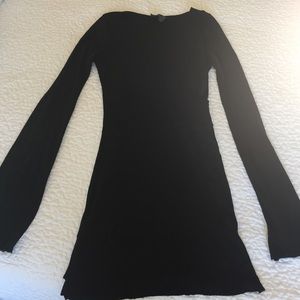 COPY - Michael Stars Black Bell Sleeve Tunic